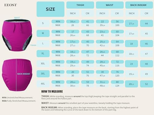 Eeost swim diaper packaging showing 12-14T sizing