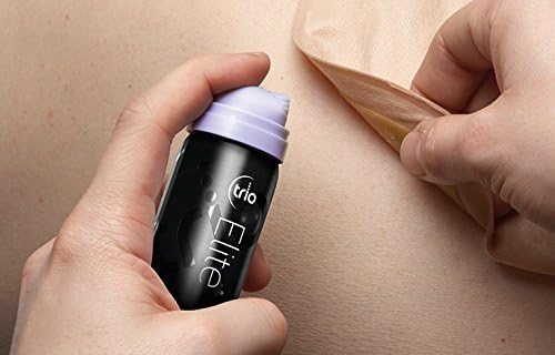 Trio Elite 50ml bottle highlighting the sting-free hypoallergenic formula for ostomy care.