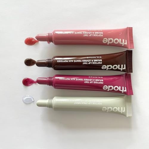 Plumping tinted lip treatment in Toast rose taupe color