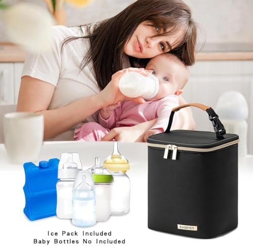 Babeyer lunch tote functionality for snacks and beverages