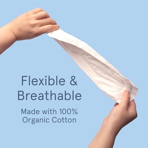 LOLA unscented and dye free postpartum liners for new mothers.