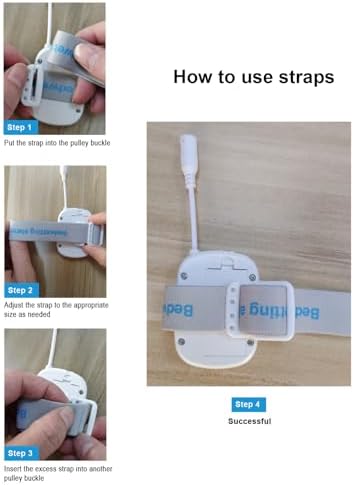 Close up of the moisture sensor for Borotess potty training alarm.