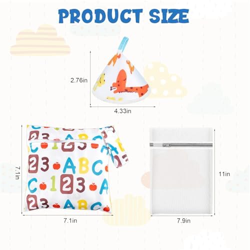 Assorted designs of VEEVIIY reusable absorbent pee covers