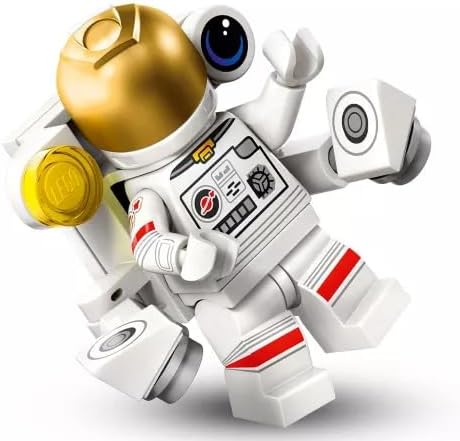 LEGO Minifigures Series 26 Spacewalking Astronaut 71046 front view collectible building toy.