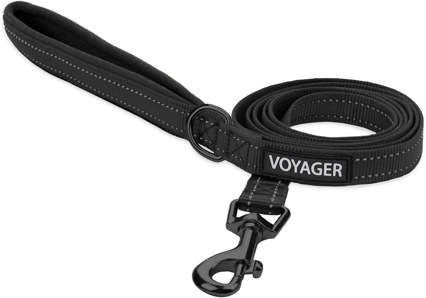 Best Pet Supplies Voyager Reflective Dog Leash or Collar with Neoprene Handle, for Small, Medium, and Large Breed Puppies, Cute and Heavy Duty for Walking, Running and Training - Baby Blue (Leash), S - Image 15