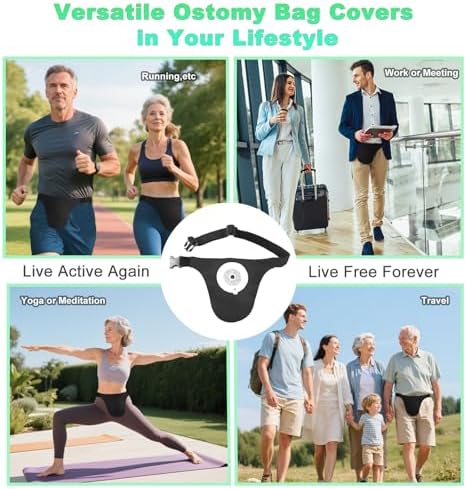 HJKEMI colostomy belt packaging for authentic USA imported product