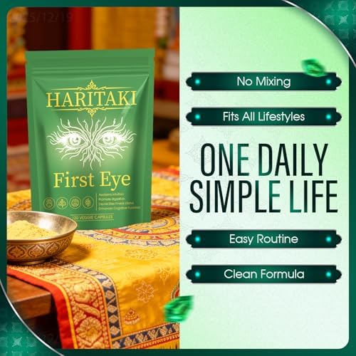 Nutse Haritaki First Eye authentic imported supplement bottle