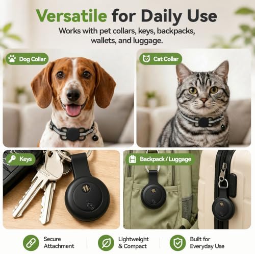 Loverstarlight lightweight tracking device unboxed with all included mounting accessories shown clearly.