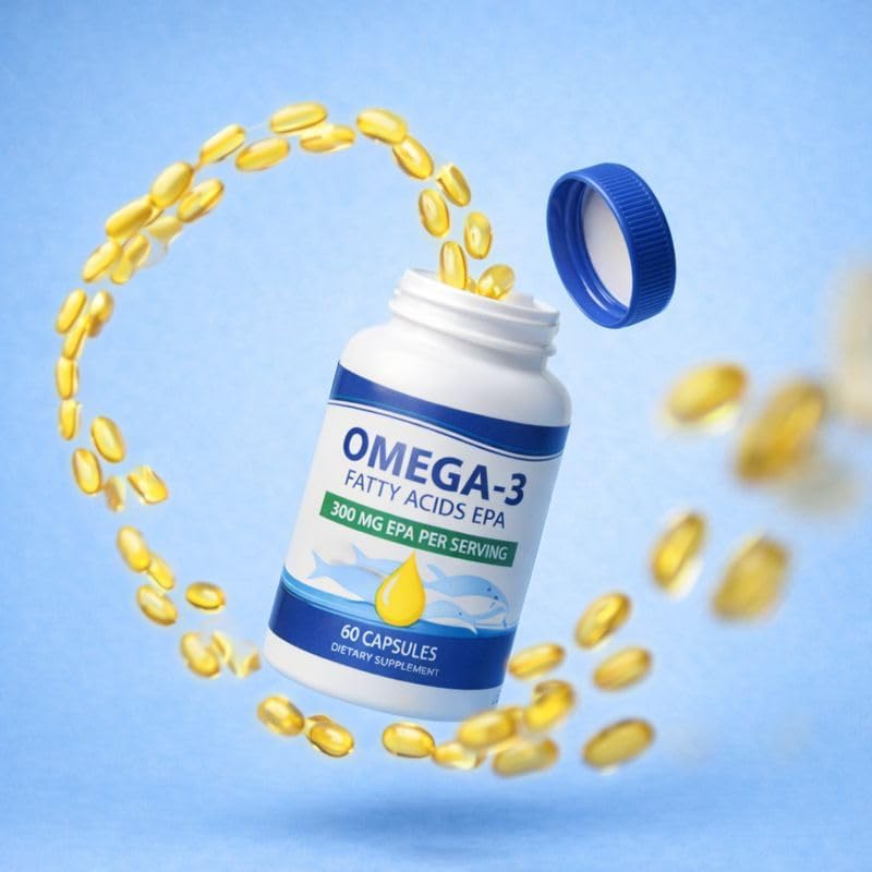 Authentic Optimum Nutrition Omega 3 USA imported supplement bottle