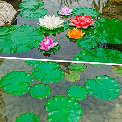 Underneath view of the buoyant foam structure of FFNIU artificial pond plants