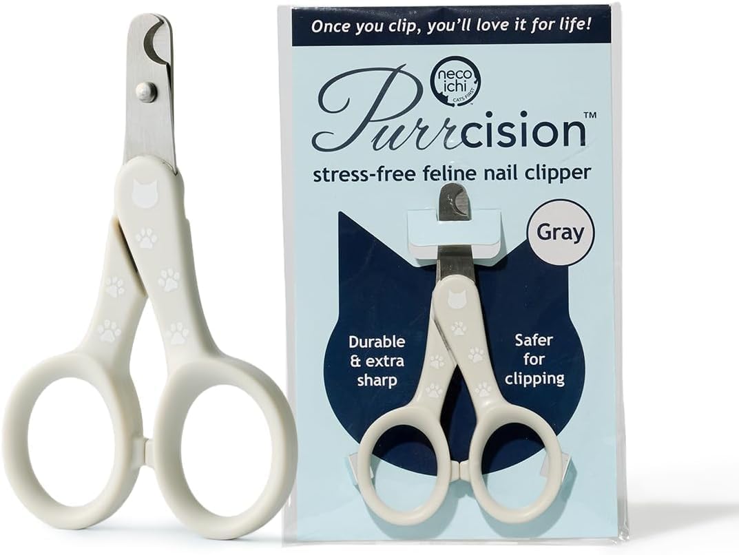 Necoichi Purrcision Feline Nail Clipper | Lever Principle Cat Nail Clipper | Butter-Smooth Cuts | Made in Japan, Seki Swordsmith Craftsman | Stainless Steel Cat Claw Trimmer for Indoor Cats (White) - Image 13