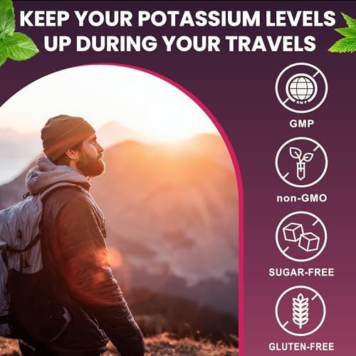 Soochic high potency potassium citrate gummies daily serving recommendation display