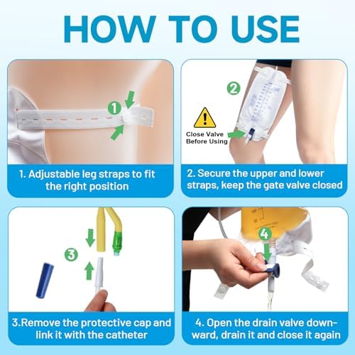 NorBeng catheter bag straps and tubing connectivity