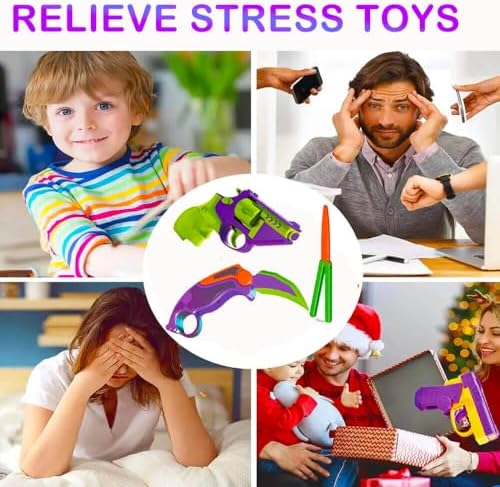 Portable ADHD therapeutic toys arranged neatly to showcase the vivid color assortment