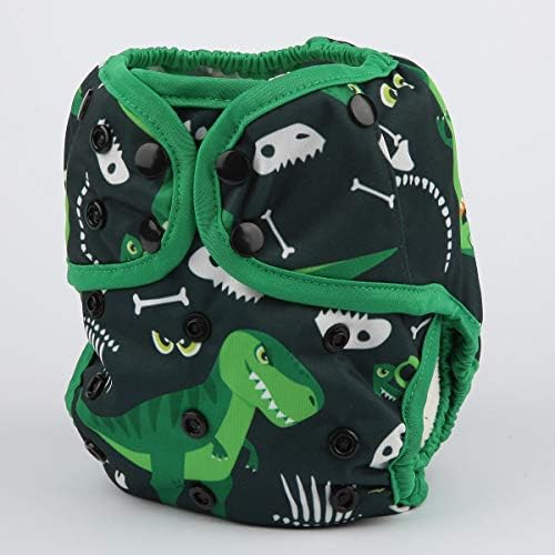 Sigzagor one size reusable cloth diaper cover adjustable snaps
