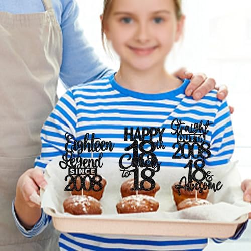 Stylish black theme celebratory appetizer picks inserted into fresh fruit and dessert platters.