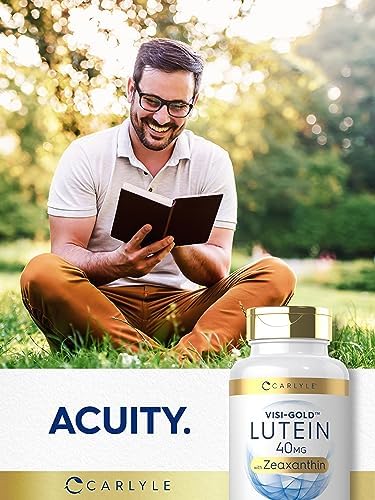 Carlyle Lutein and Zeaxanthin 180 count bottle packaging