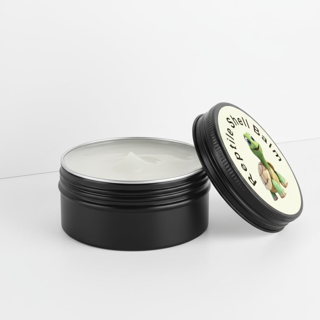 Tortoise Oinment Shell Conditioner Cream - Shell Care Balm Moisturizer for Box Turtles, Sulcata, Russian, Desert Tortoise Dry, Cracked or Dull Protector - Image 9