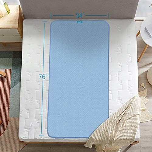 Springspirit non slip pee pad layer illustration showing the four distinct protective layers.