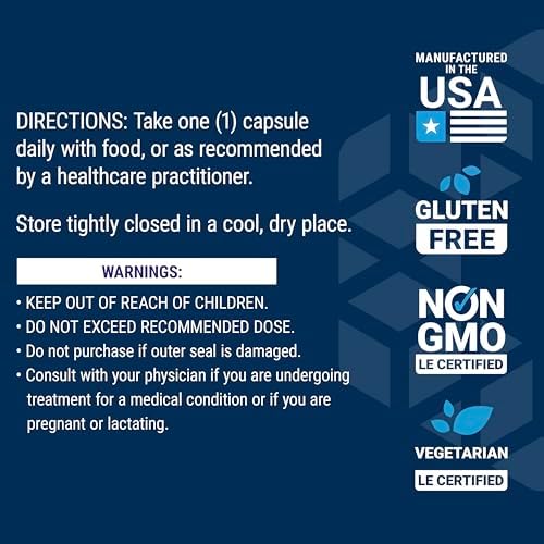 Premium bioavailable antioxidant dietary supplement 90 capsules full product display.
