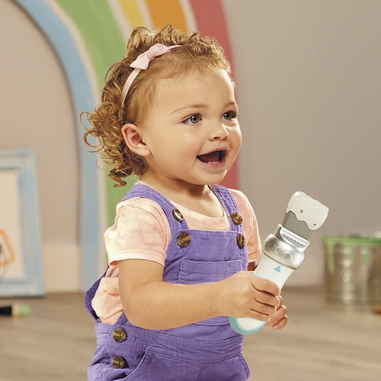 Bilingual Little Tikes educational paintbrush toy displaying colorful light up bristles