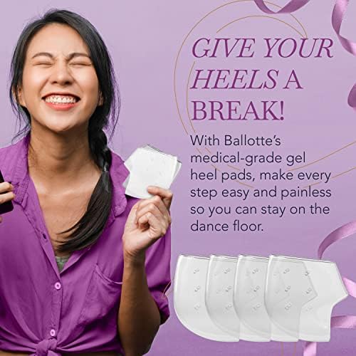 Cushioned gel heel cups showing breathable air hole design for comfort