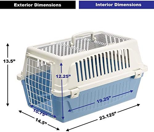 Ferplast Atlas travel carrier packaged securely representing authentic premium imported pet supplies on Rudra Retails.