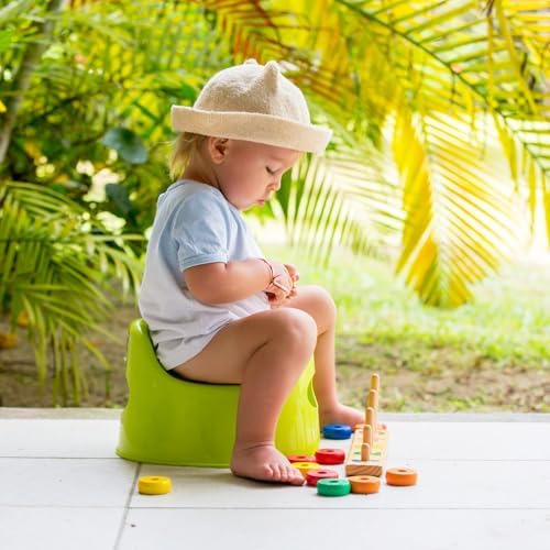 Panxxsen potty chair liners being used for pet waste disposal