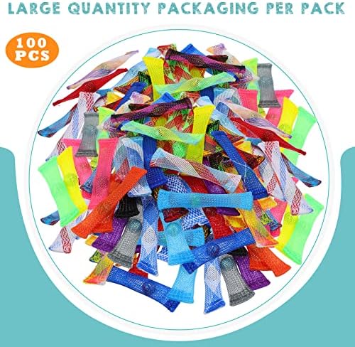Full bulk container of one hundred pieces of Macarrie marble fidget toys