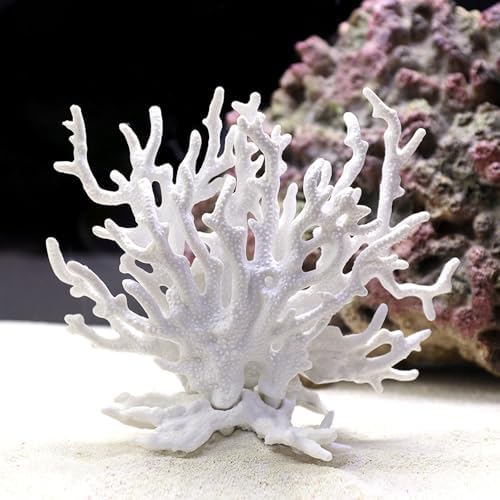 Besimple faux coral fish tank plants landscape accessory