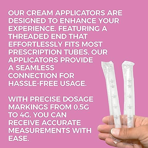Side view of the plastic applicator showing the slim ergonomic design for comfort.