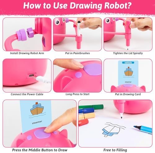 Premium packaging of the TREEFIA electronic art enlightenment toy for boys and girls birthday gifts