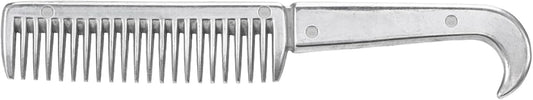 Close up of Lixada horse grooming comb thickened teeth