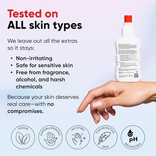QIQ itch relief mist compact travel friendly size bottle for outdoor insect protection