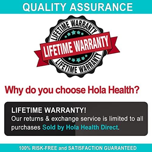 Hola Health medical tube accessory packaging layout with medium size specifications