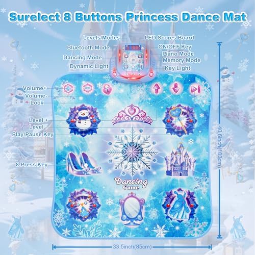Surelect electronic dance mat packaging and included accessories