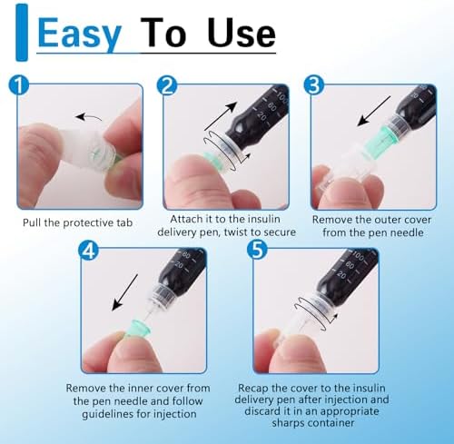 Demonstration of universal compatibility with a standard insulin pen device.