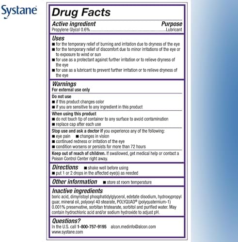 Systane Complete twin pack box showing all in one relief for dry eyes.