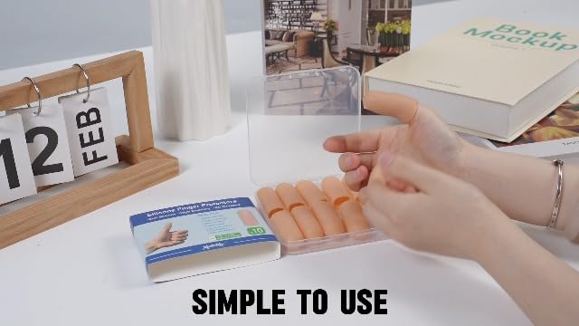 MasterMo silicone finger protection set displayed in its premium protective outer packaging.