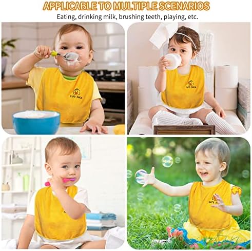 Full set of 3 Raxifu imported baby feeding bibs