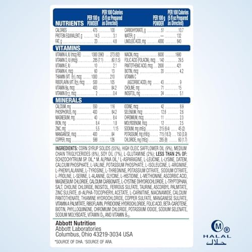 Authentic USA imported EleCare infant formula packaging