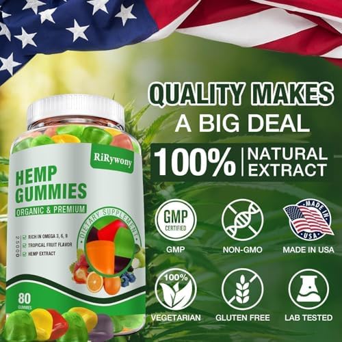 Three pack bundle of RiRywony hemp gummies for adults