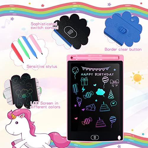 Child using Tinlade LCD doodle board with stylus