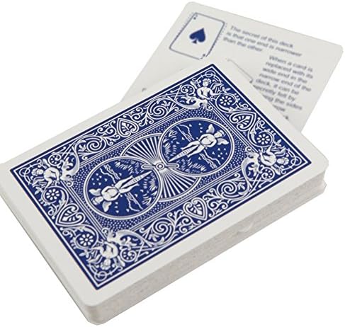 Magic Makers blue playing cards deck showcasing the Air Cushion finish texture