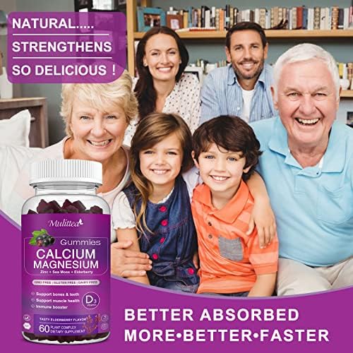 Mulittea bone and joint support supplement 2 pack bundle
