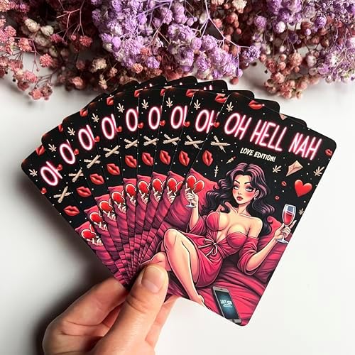 Hilarious relationship party card game layout perfect for girls night and bachelorette parties.