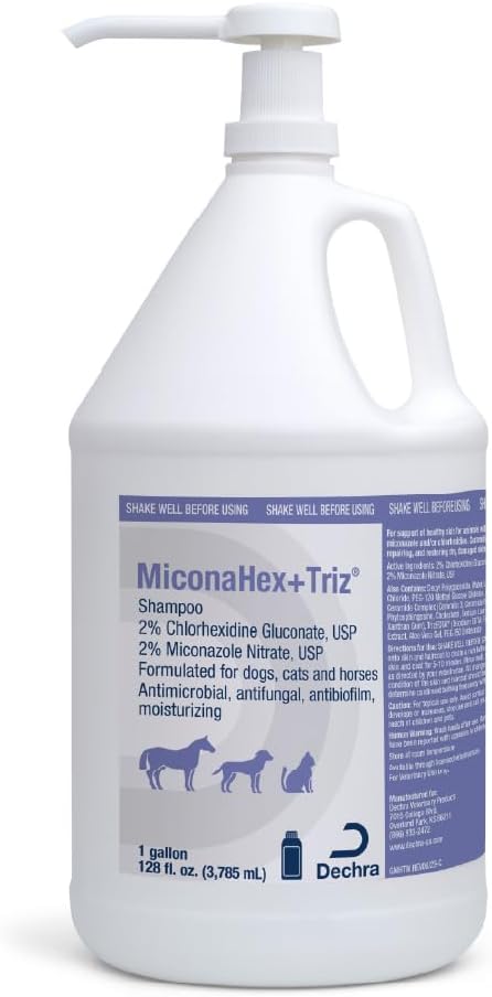 MiconaHex+Triz Shampoo for Dogs, Cats and Horses, 16 oz, Unscented - Image 9