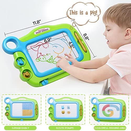 Aliskagze magnetic board in a travel friendly setting