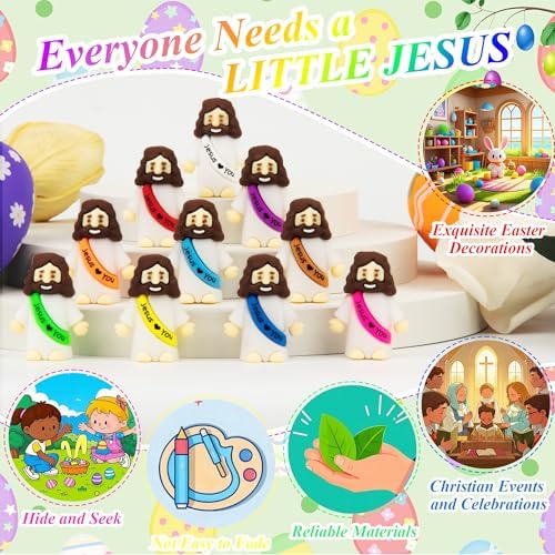 Full fifty piece bulk set of pocket miniatures ideal for church events and holiday celebrations.