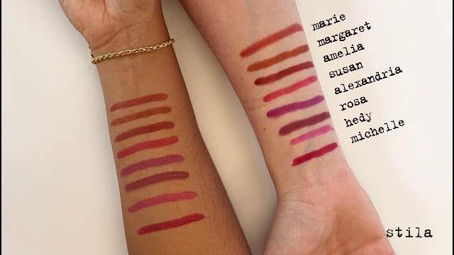 stila Calligraphy Lip Stain Long-Lasting Tint, Moisturizing, Transfer-Proof, Lightweight, Sheer Buildable Color, Fades to a Natural Wash of Colors - Image 8